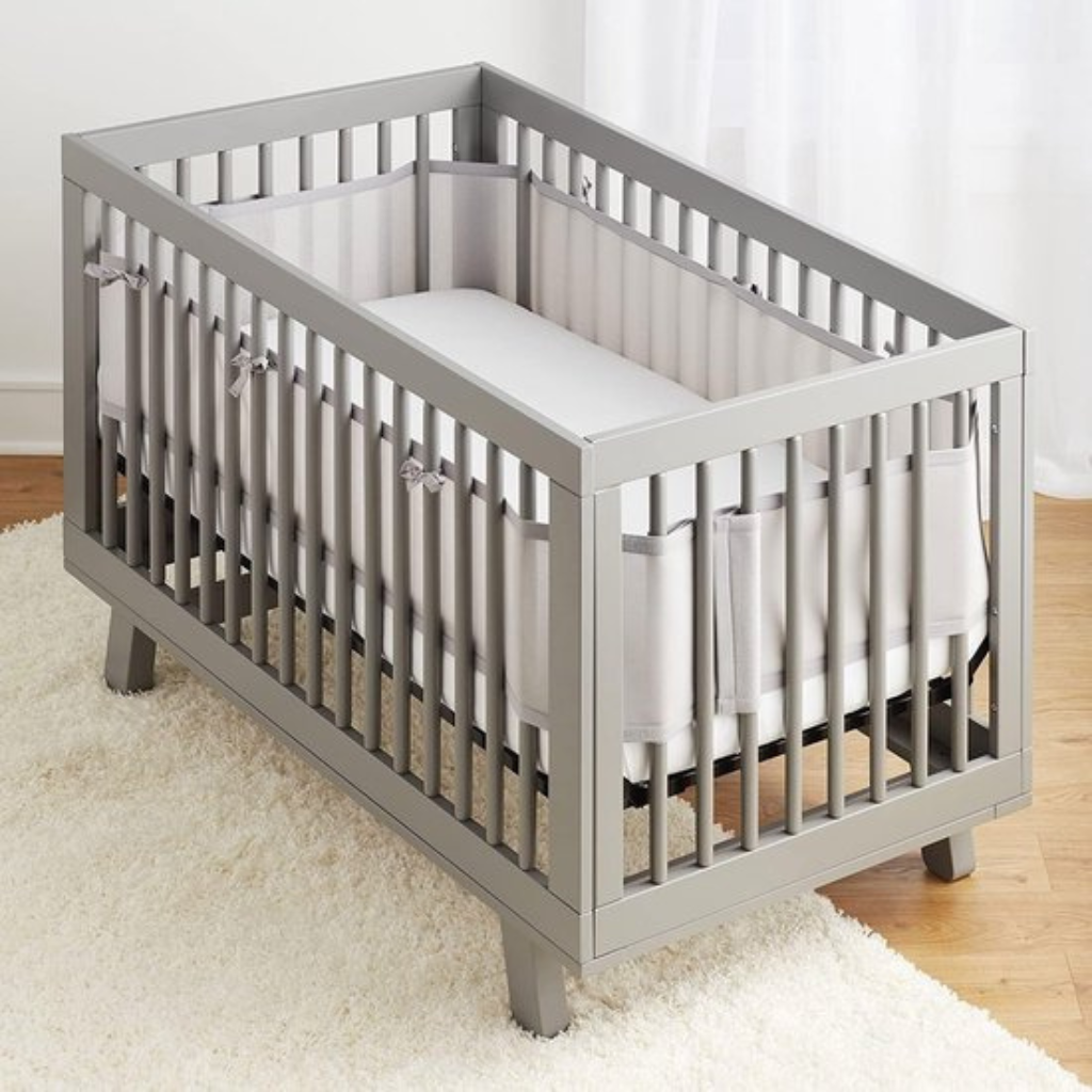 Bettnestchen-Set für Kinderbett – 2 Stück (340 x 30 cm und 160 x 30 cm) mit Bärenmuster