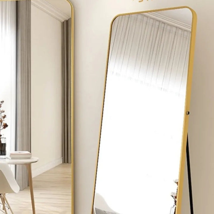 Standing Mirror - Full Length Mirror Set for Modern Minimalist Decor