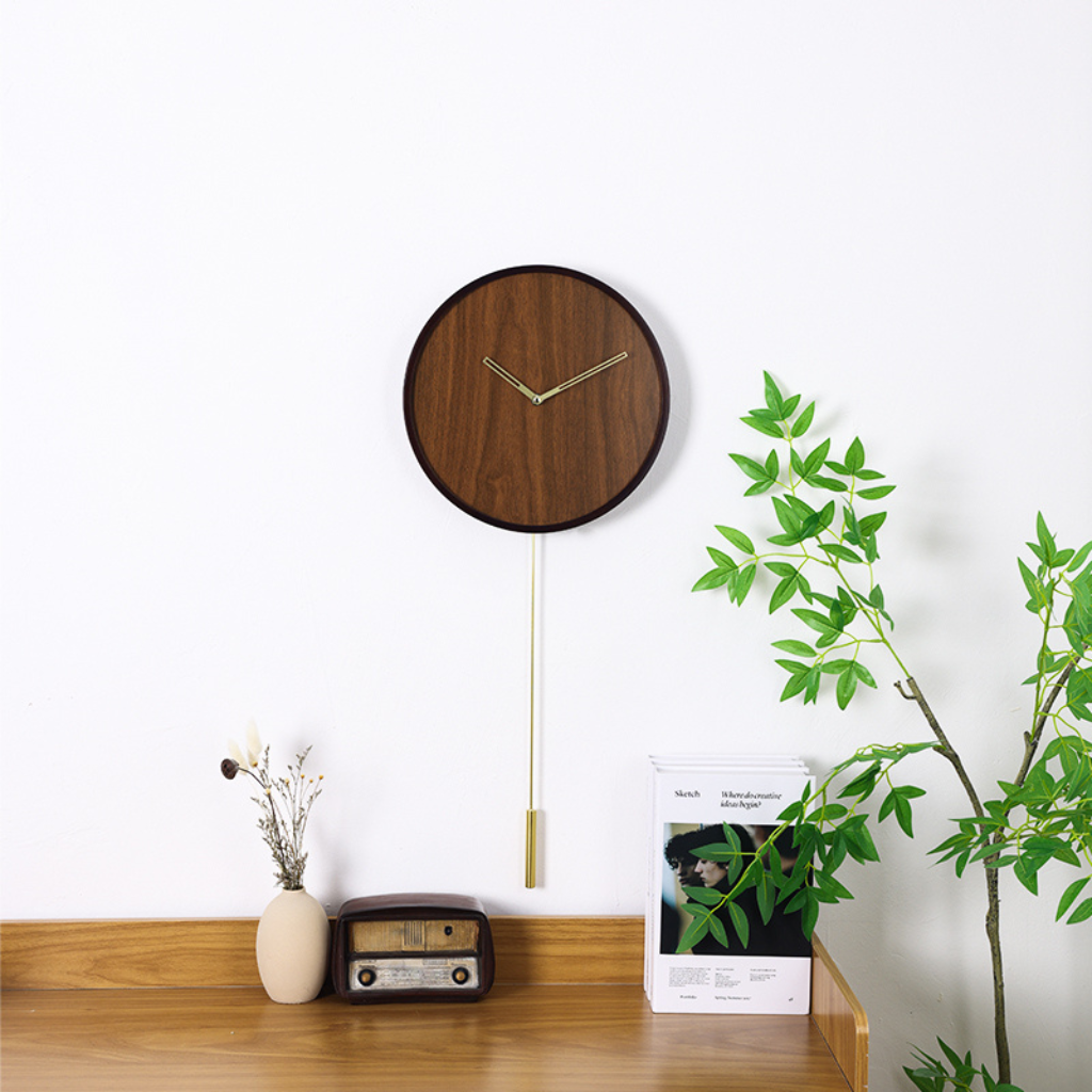 Stockholm pendulum wall clock Ø30cm