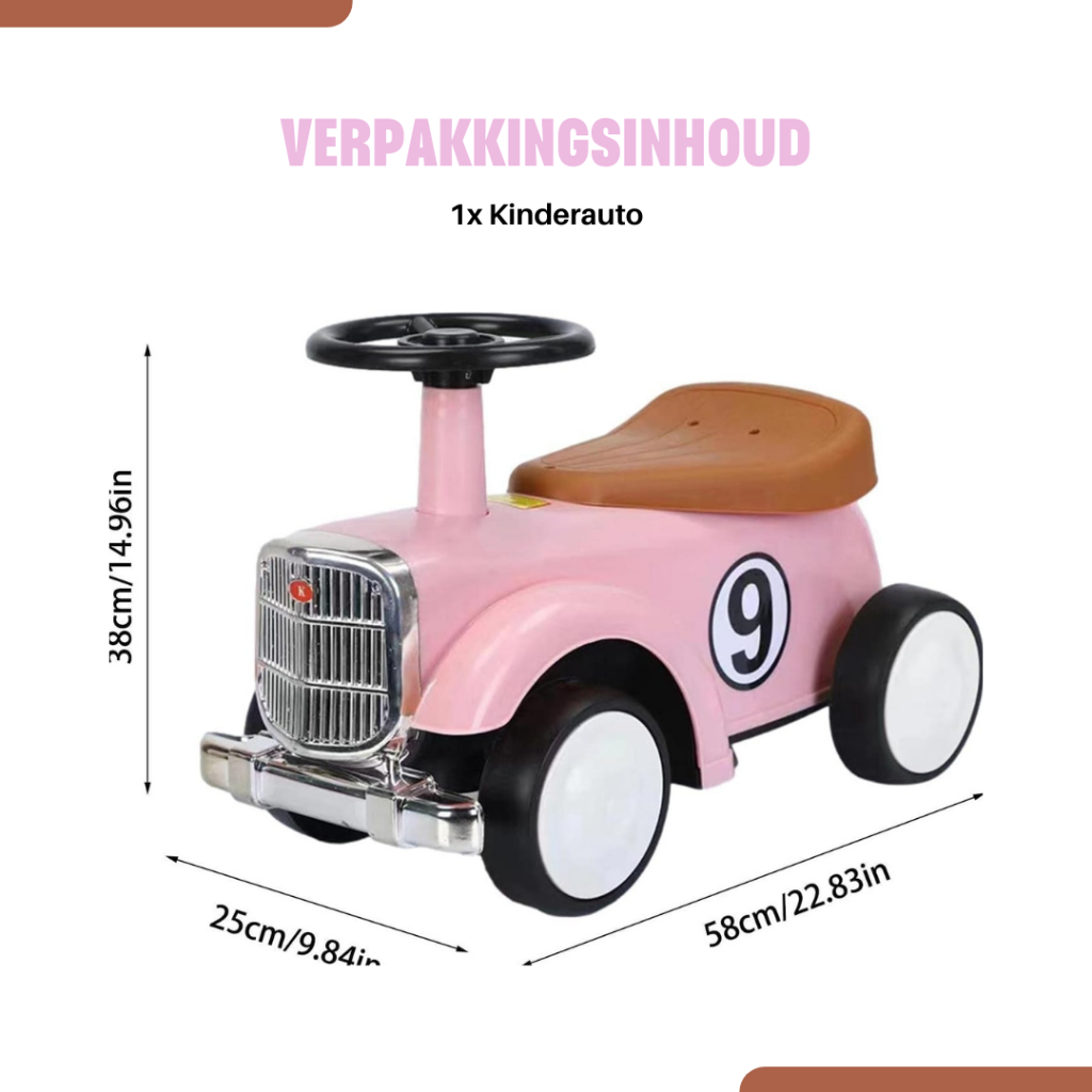 Retro-Aufsitztruck