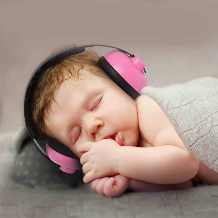 Gehörschutz für Babys und Kleinkinder – 0–3 Jahre (Pink)