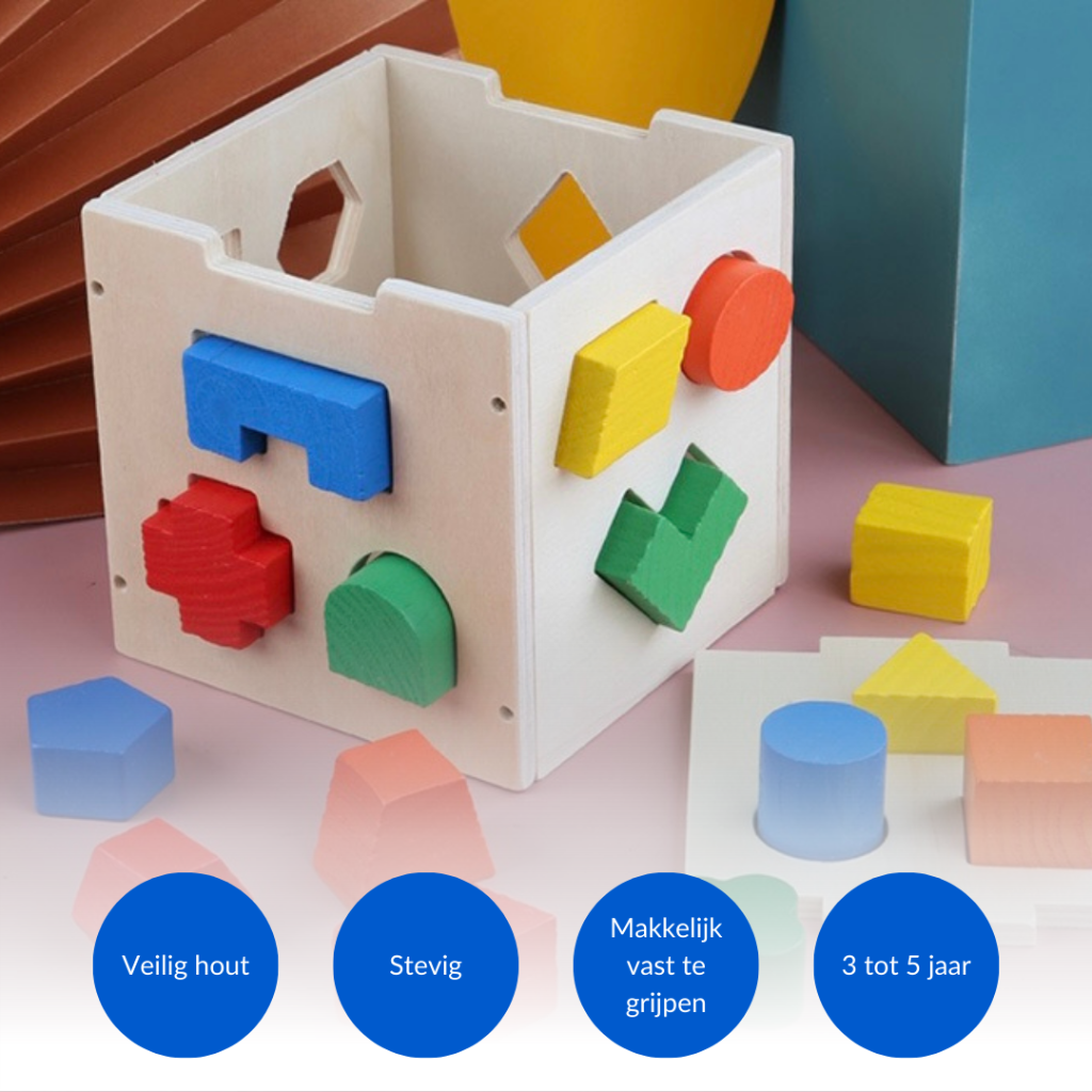 Boîte de blocs de 16 pièces
