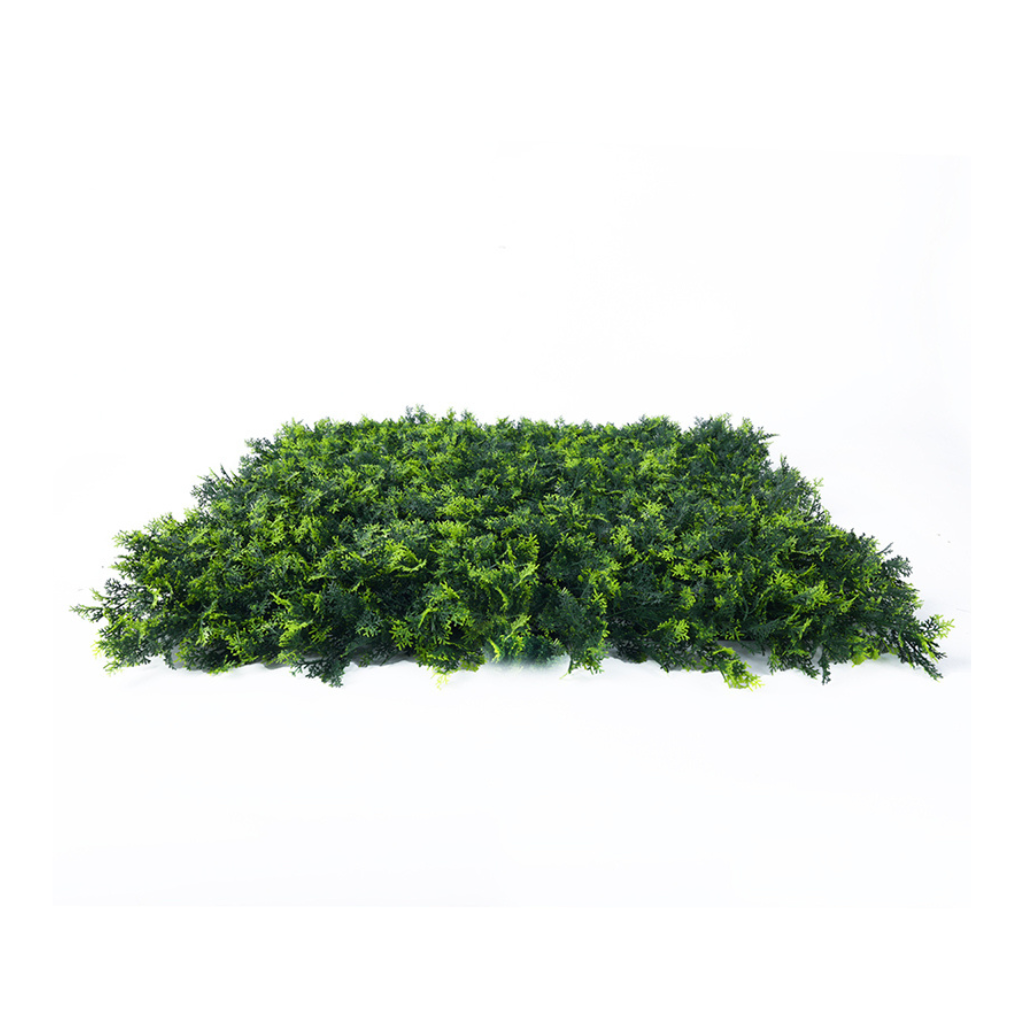 Artificial Hedge Set 4 Green Wall and Artificial Ivy Olive