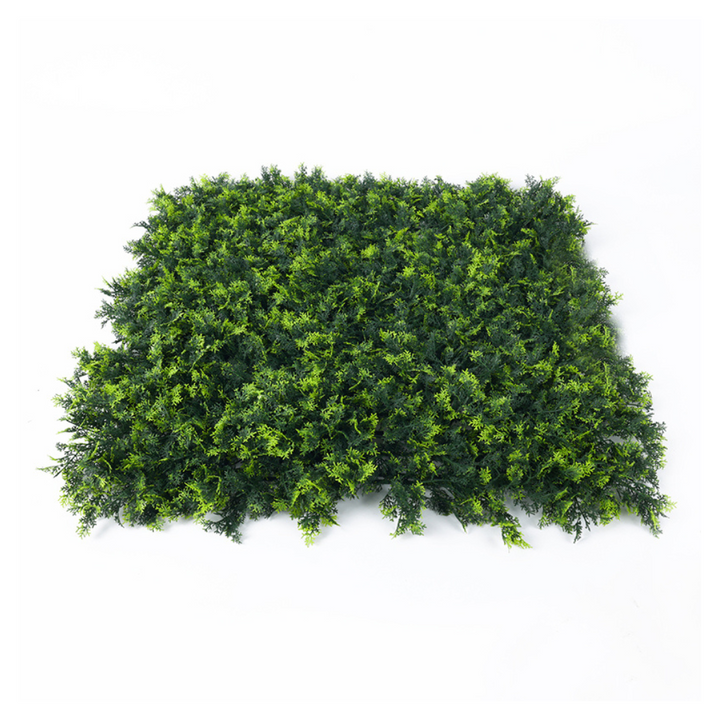 Artificial Hedge Set 4 Green Wall and Artificial Ivy Olive