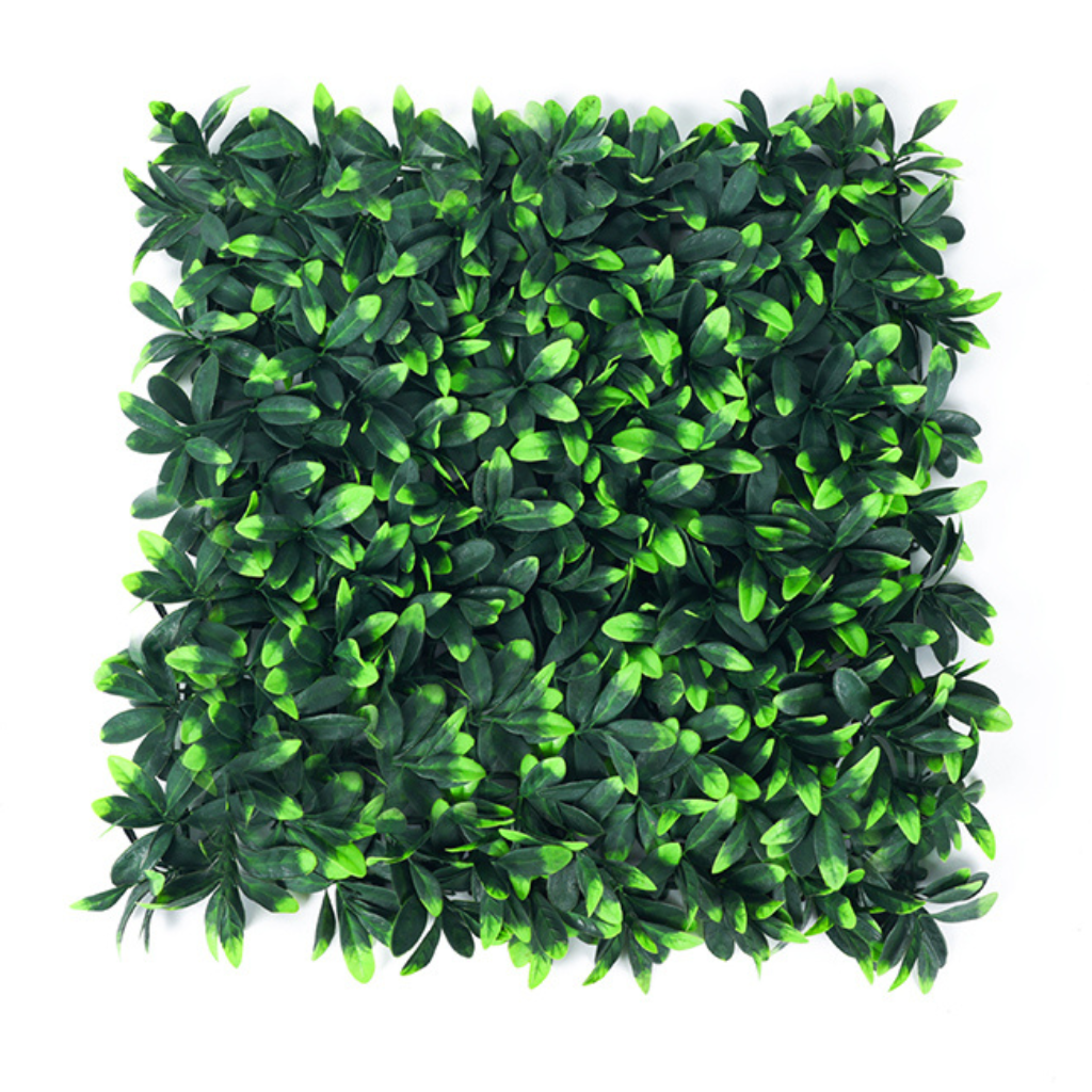 Artificial Hedge Set 4 Green Wall and Artificial Ivy Evergreen