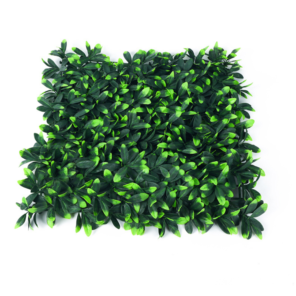 Artificial Hedge Set 4 Green Wall and Artificial Ivy Evergreen