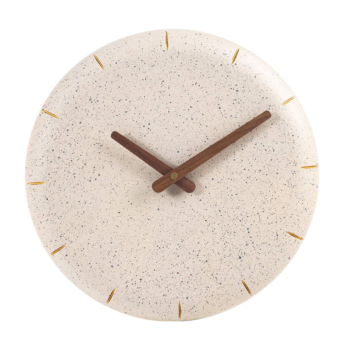 Wall clock Kyoto Japandi concrete look Ø 30 cm