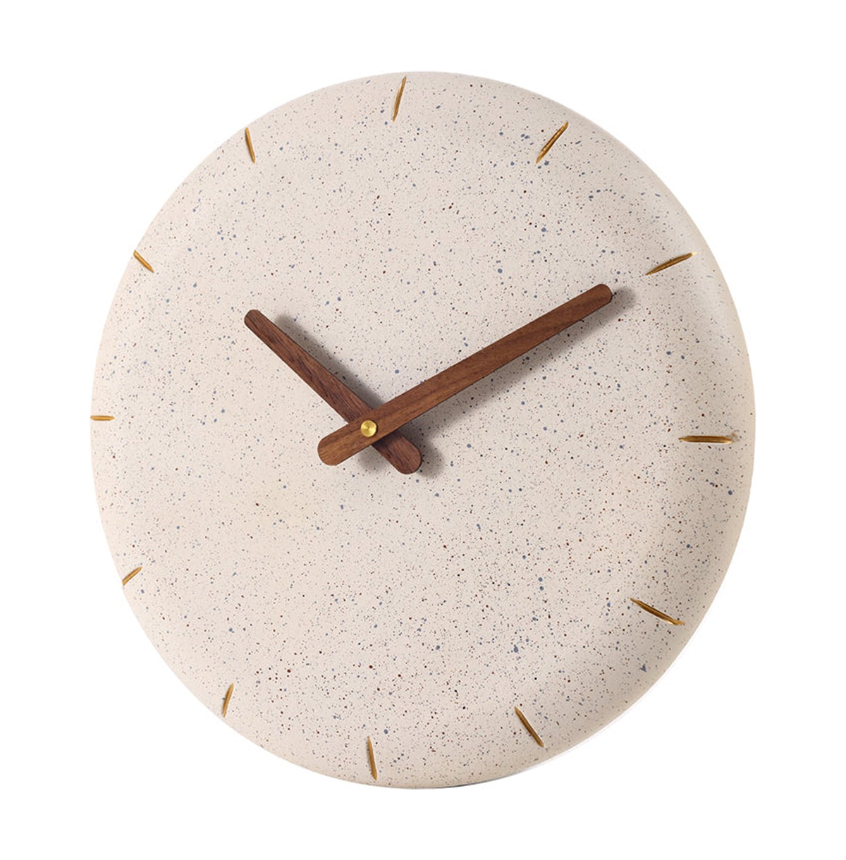 Wall clock Kyoto Japandi concrete look Ø 30 cm