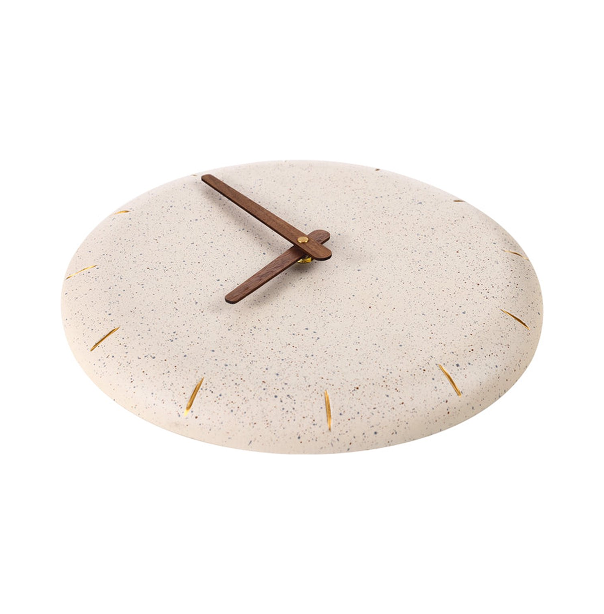 Wall clock Kyoto Japandi concrete look Ø 30 cm