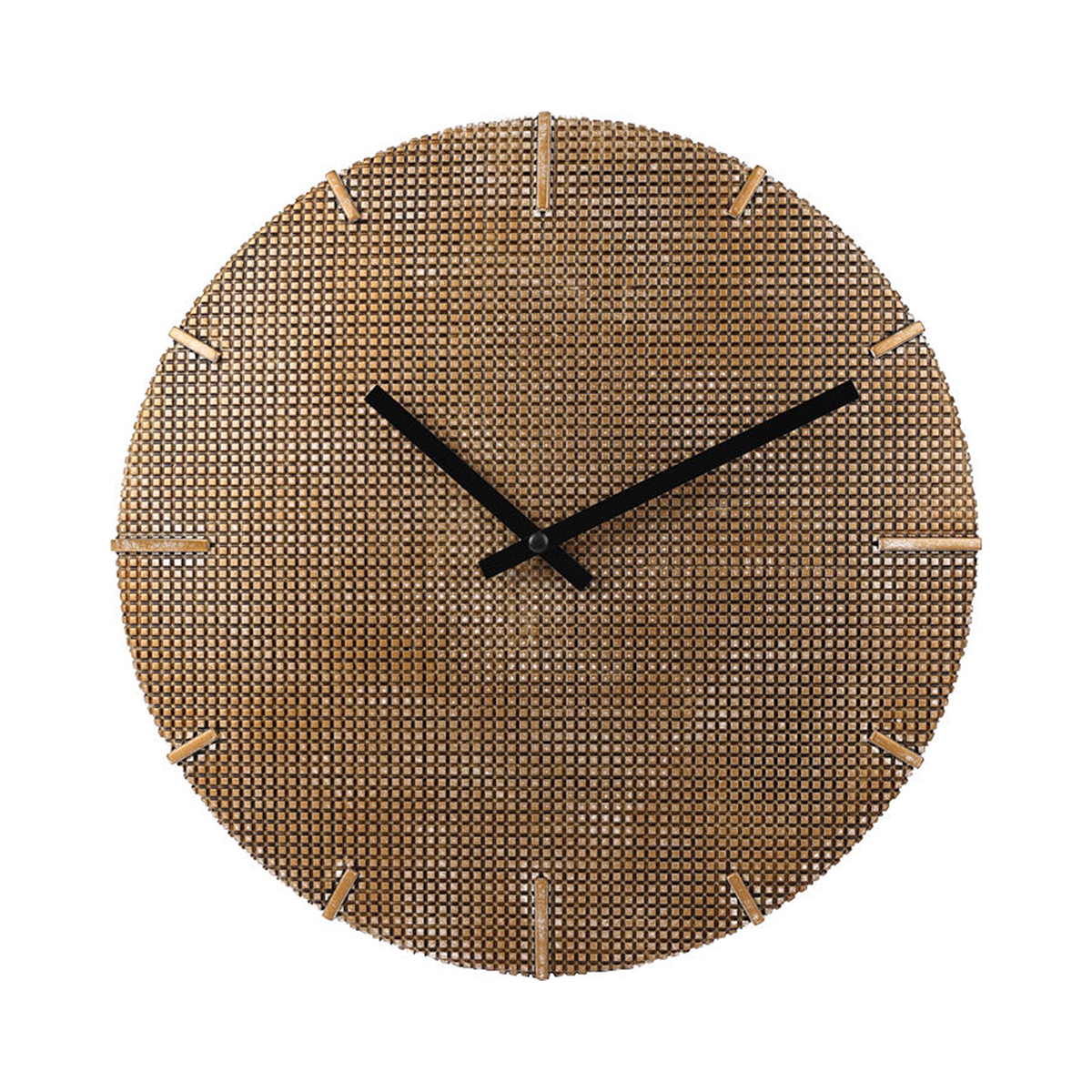 Wall clock Boston industrial rust look Ø 30 cm