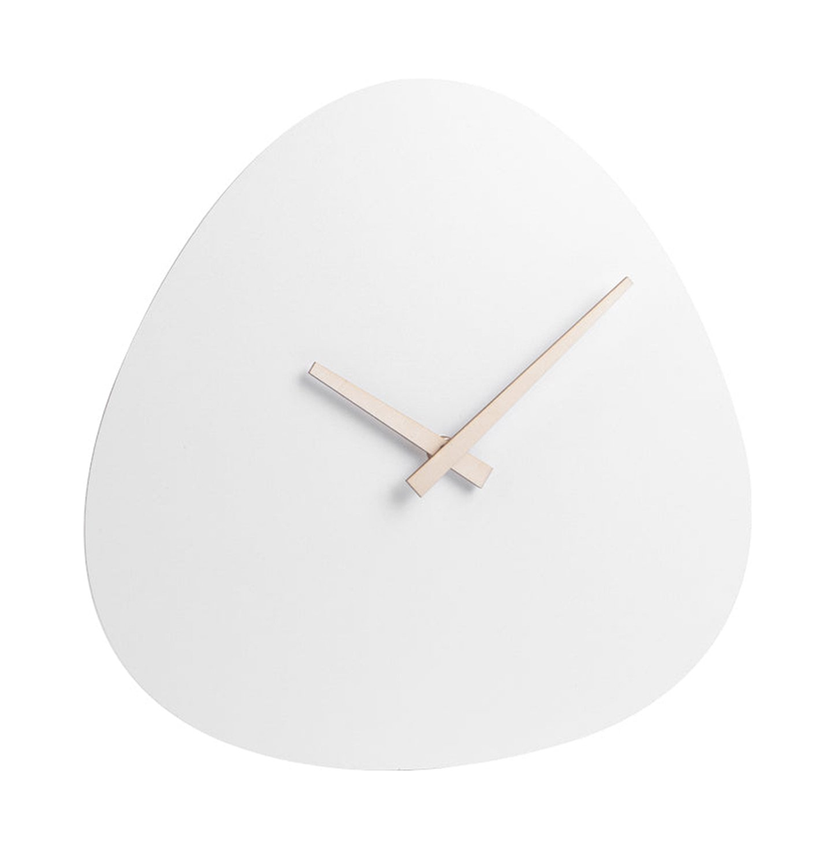 Reloj de pared Lima Japandi aspecto hormigón orgánico Ø 30 cm