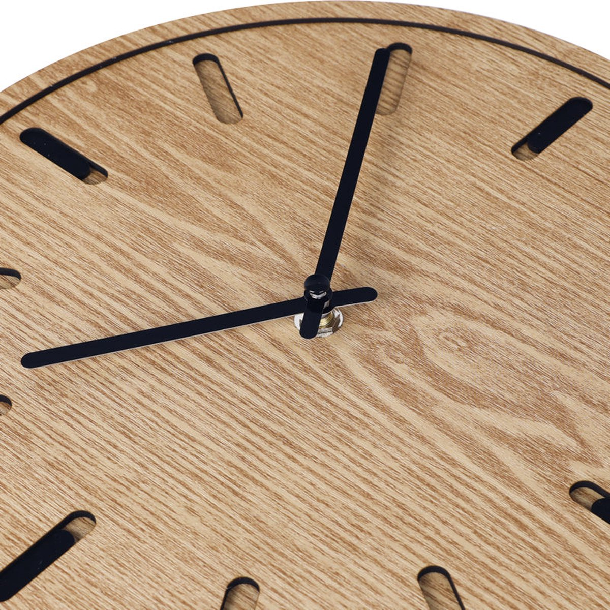 Wall clock Bogota Scandinavian design wood Ø 30 cm