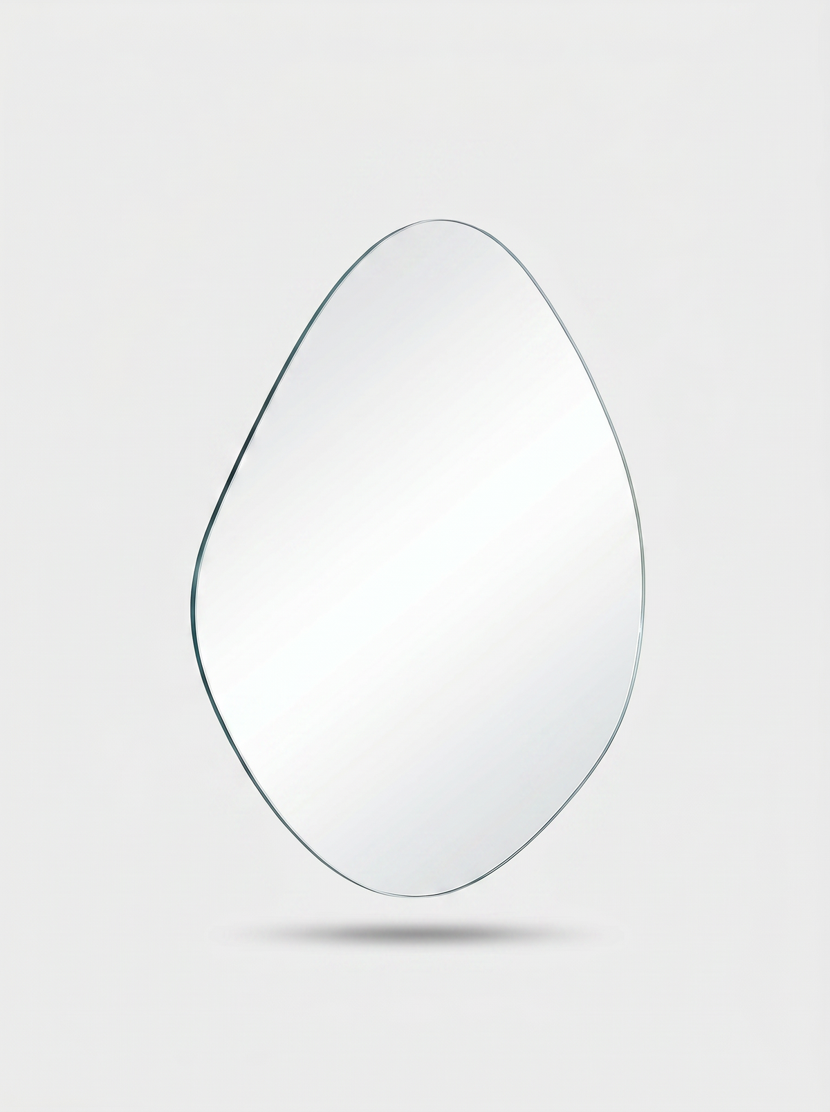 Asymmetrical LED bathroom mirror Ethan