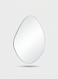 Asymmetrical LED bathroom mirror Ethan