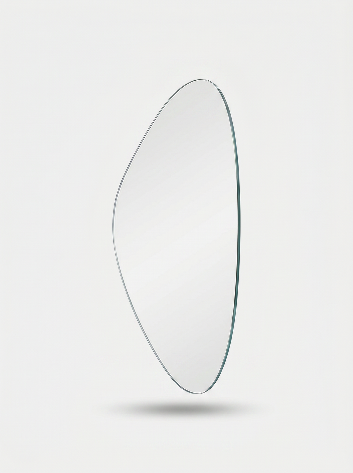 Asymmetrical LED bathroom mirror Noah