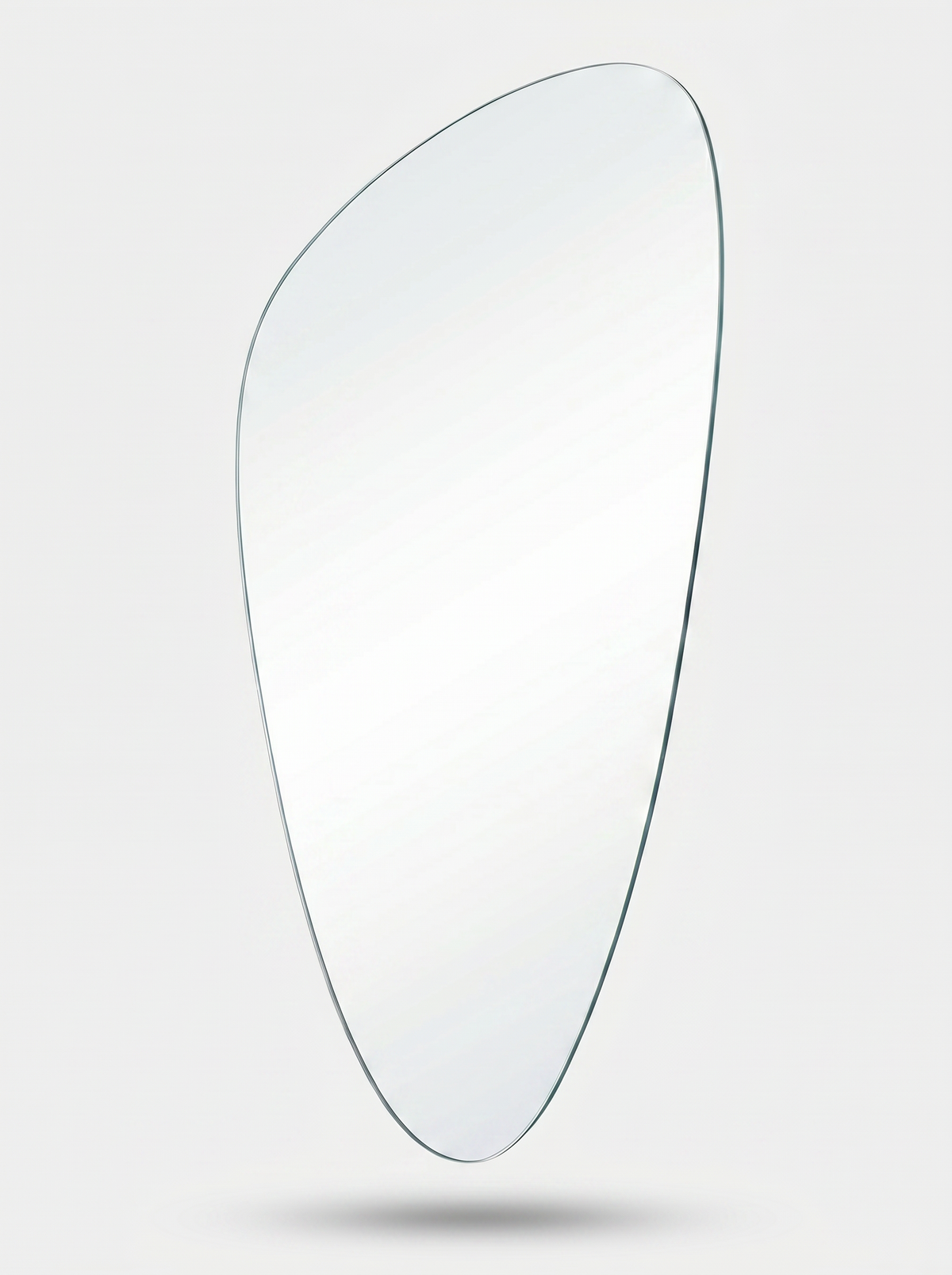 Asymmetrical LED bathroom mirror Adrian