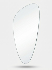 Asymmetrical LED bathroom mirror Adrian