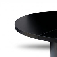 Japandi round dining table
