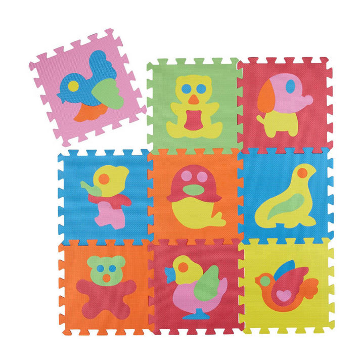 Tapis puzzle pour enfants - Images d'animaux
