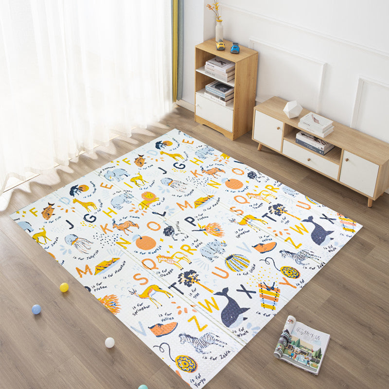 Buxibo - Double-sided Playmat Foam - Thick XPE Foam - Crawling Mat - Play Mat - Floor Mat - Baby/Toddler &amp; Child - Multicolor - XPE-008 - 200x180cm