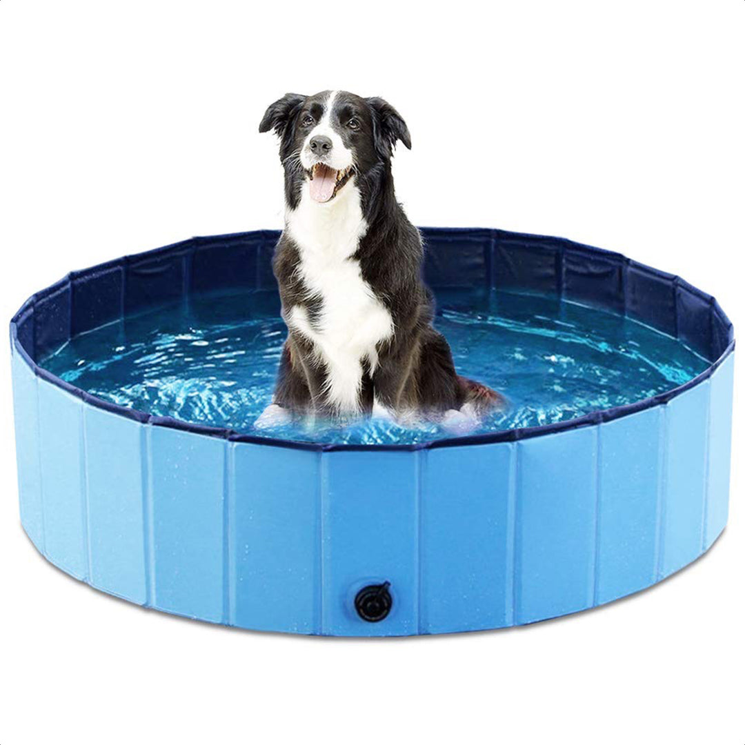 Pool för barn och husdjur - Hundpool - Hundpool - Pool för hundar, husdjur - Pool ovan jord - 120x120x30cm