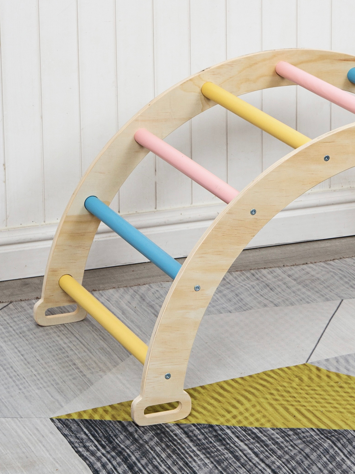 Zusammenklappbares Kletterset mit Rutsche