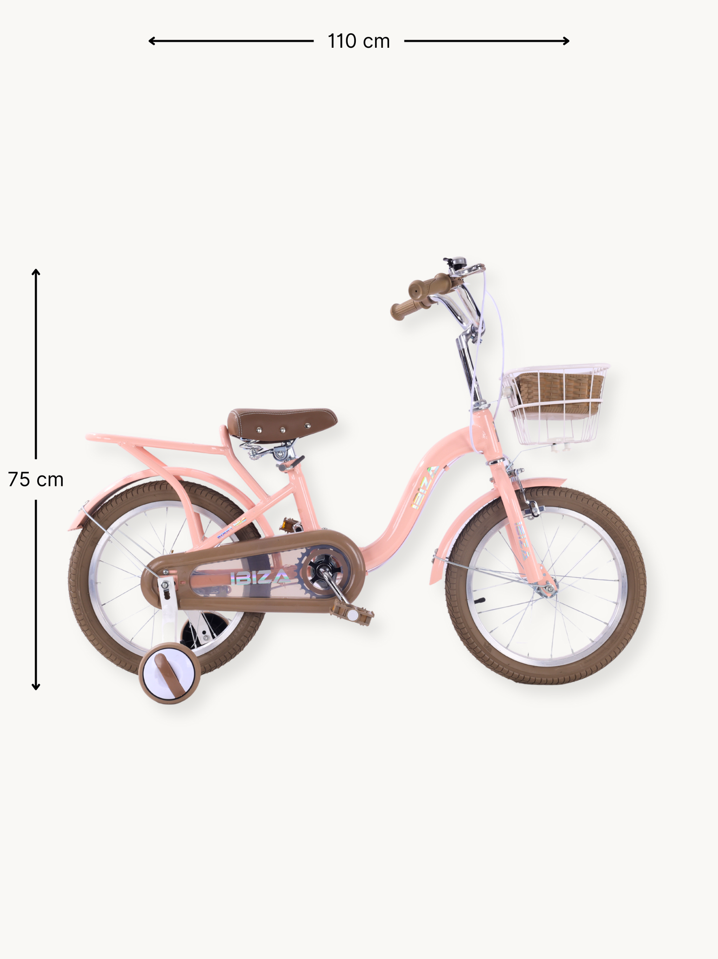 Børnecykel til piger Ibiza 16-tommer