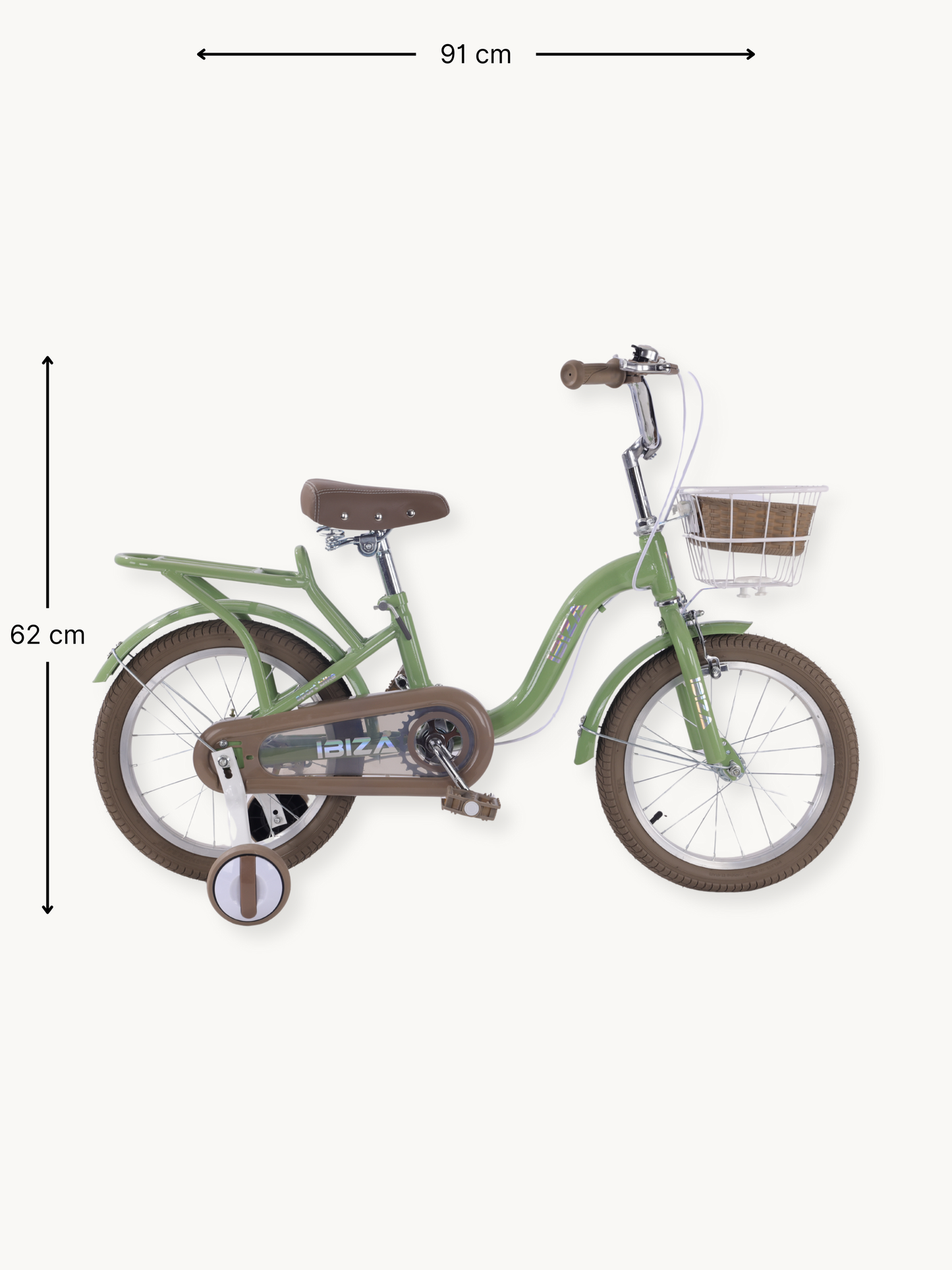 Børnecykel til piger Ibiza 12-tommer