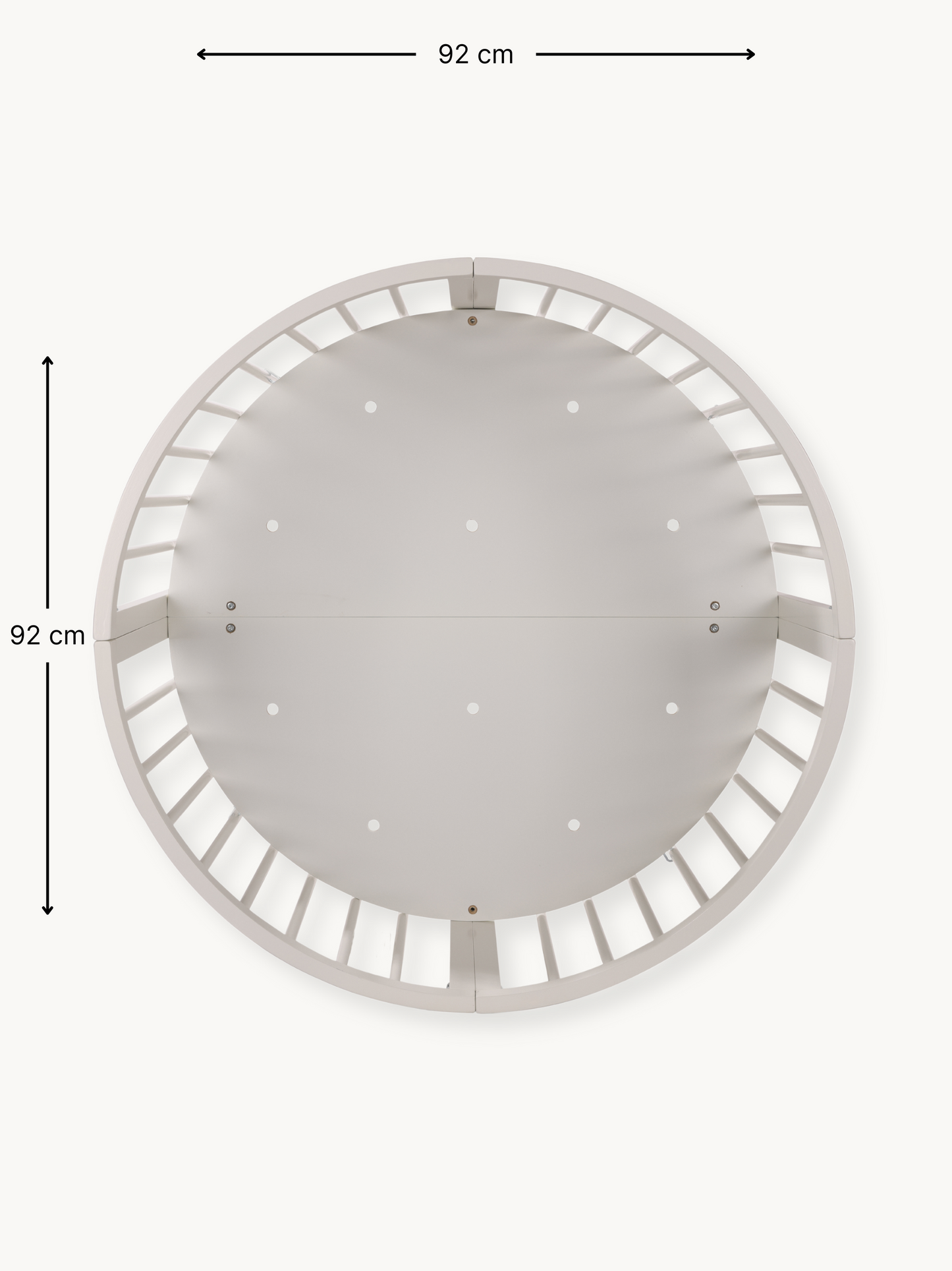 Round playpen Lenny with mattress
