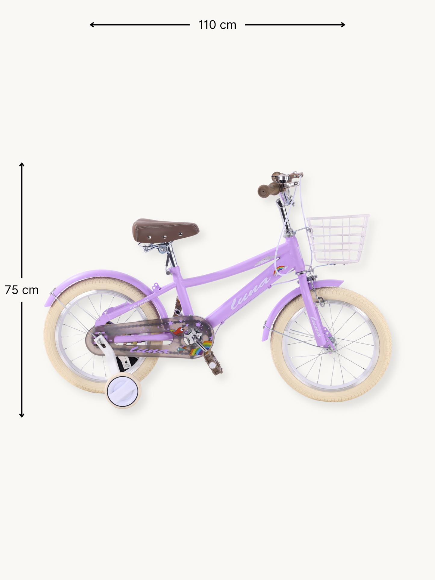 Børnecykel til piger Luna 16-tommer