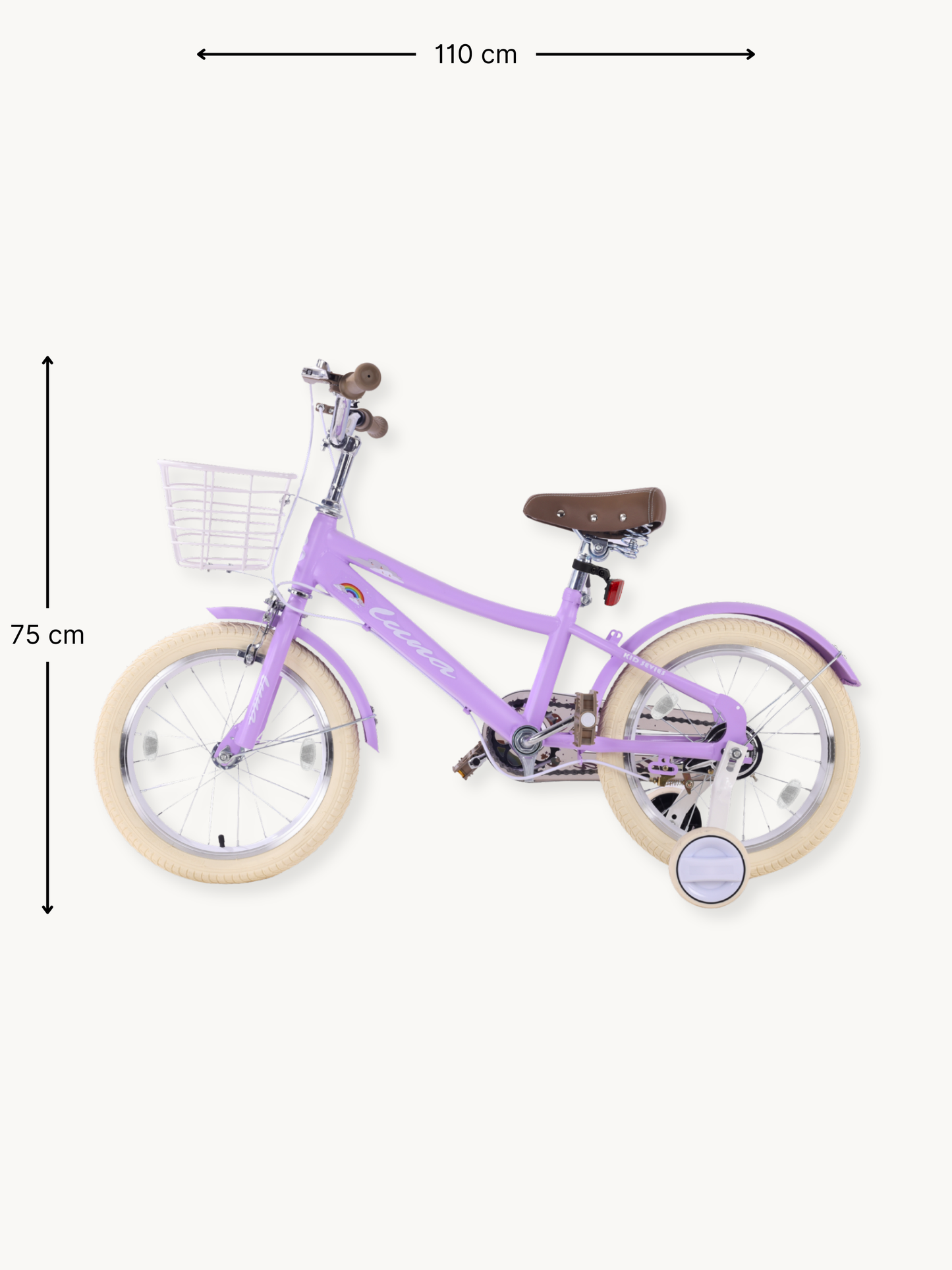 Børnecykel til piger Luna 16-tommer