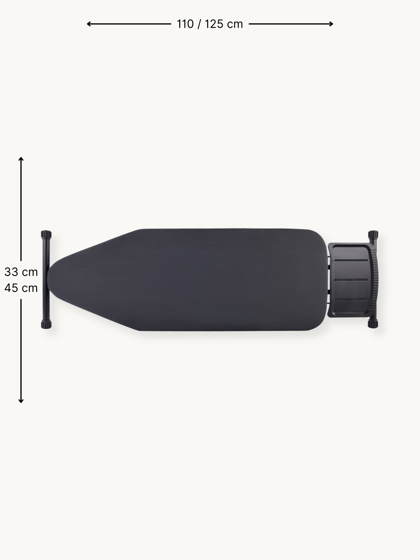 Žehliaca doska s držiakom na parnú jednotku