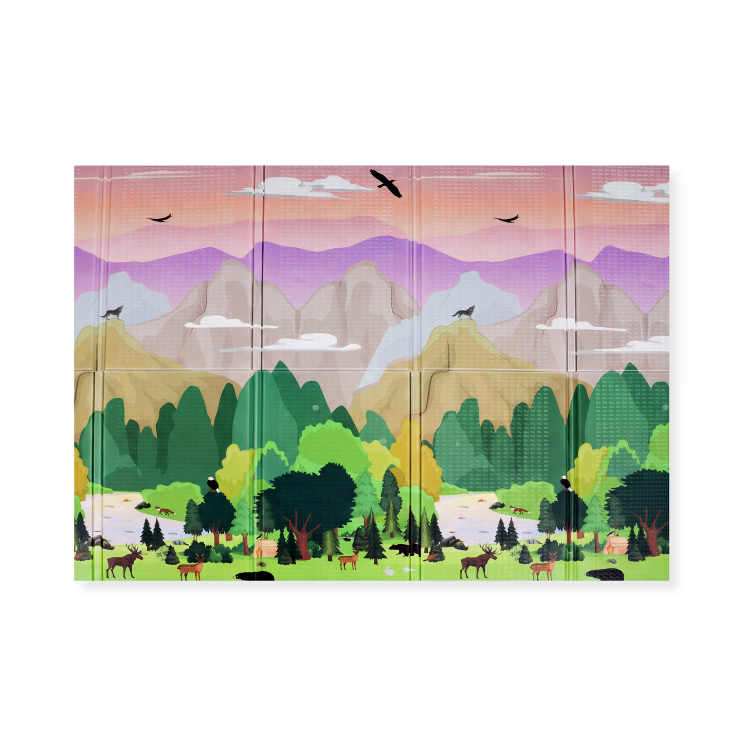 Double-sided XPE foam play mat XPE-009