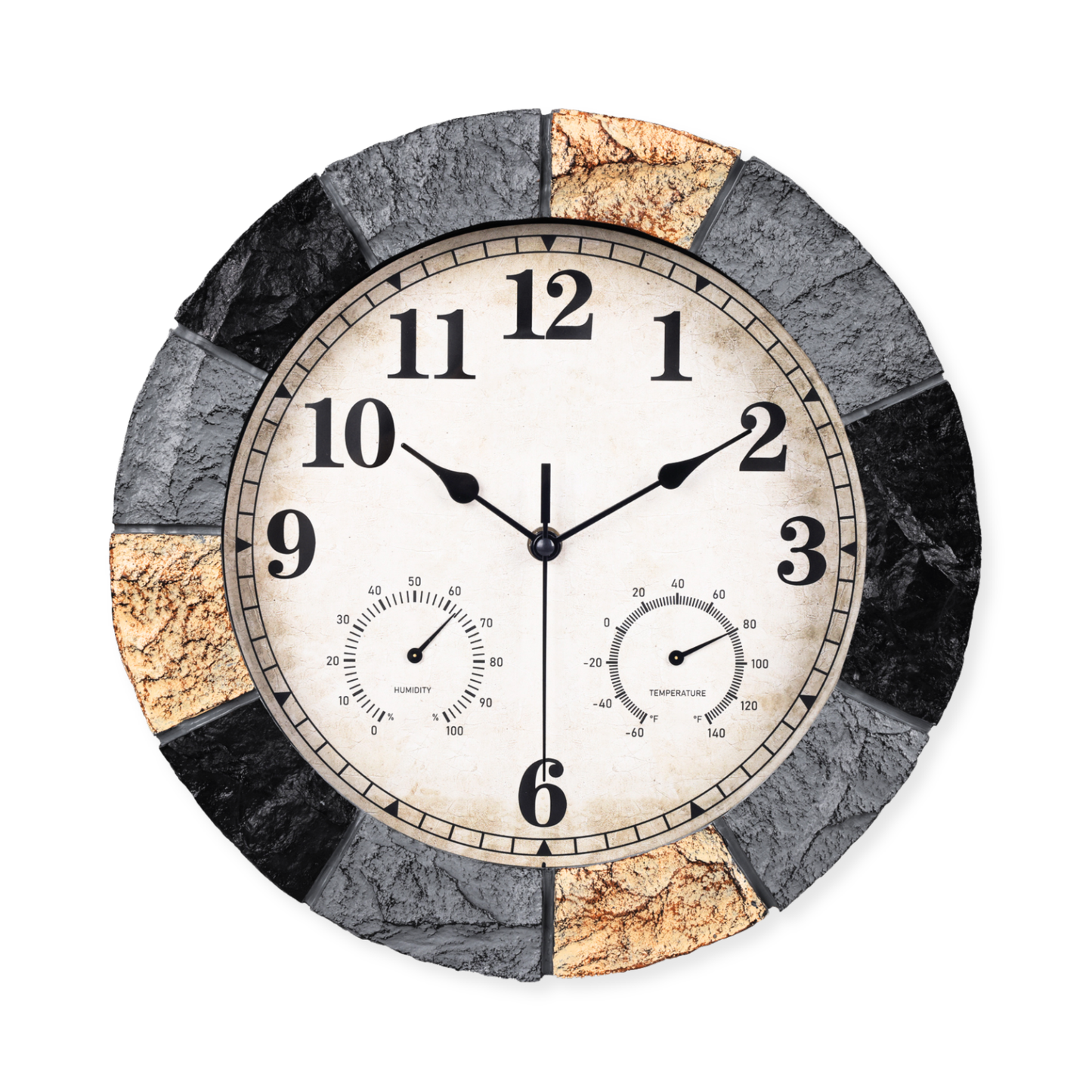 YS1002 waterproof outdoor wall clock Ø33cm