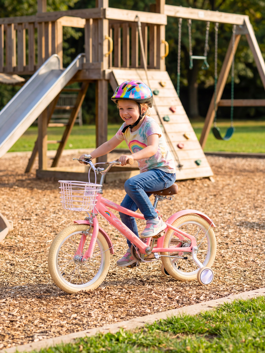 Kinderfahrrad für Mädchen Luna 16-Zoll
