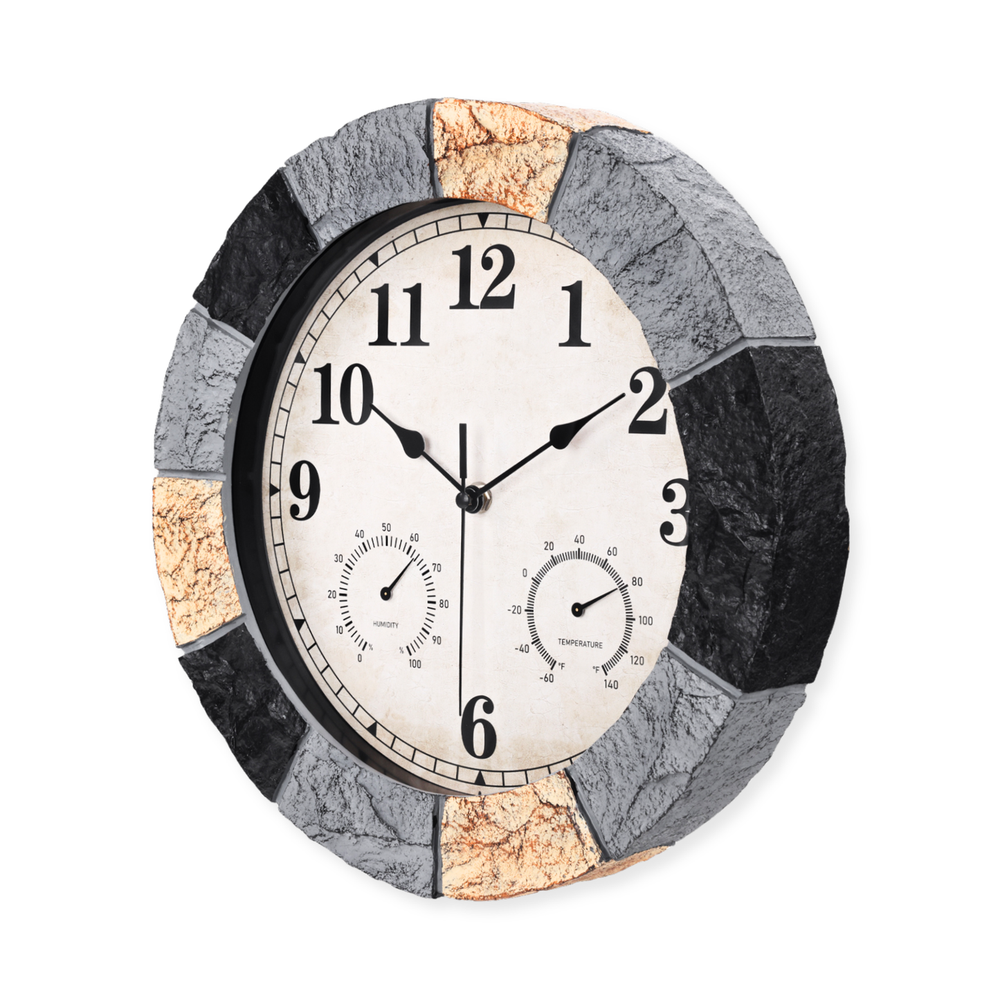 YS1002 waterproof outdoor wall clock Ø33cm