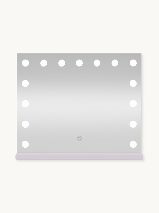 Hollywood Schminkspiegel Lana mit 15 LED Lampen