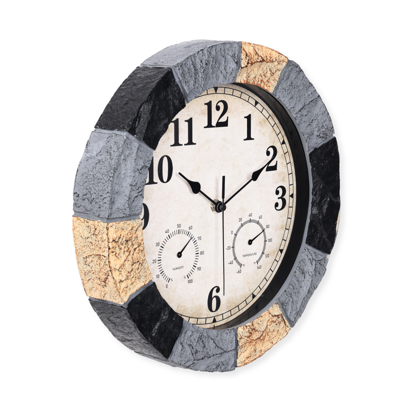 YS1002 waterproof outdoor wall clock Ø33cm