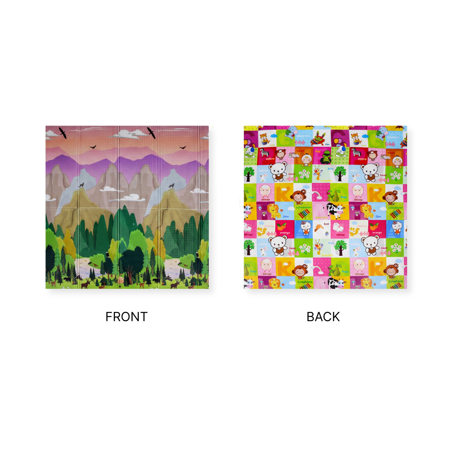 Double-sided XPE foam play mat XPE-009