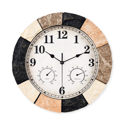 YS1001 waterproof outdoor wall clock Ø33cm