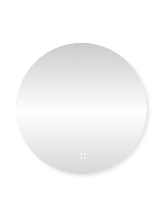 Ronde badkamerspiegel Aurelia met verlichting