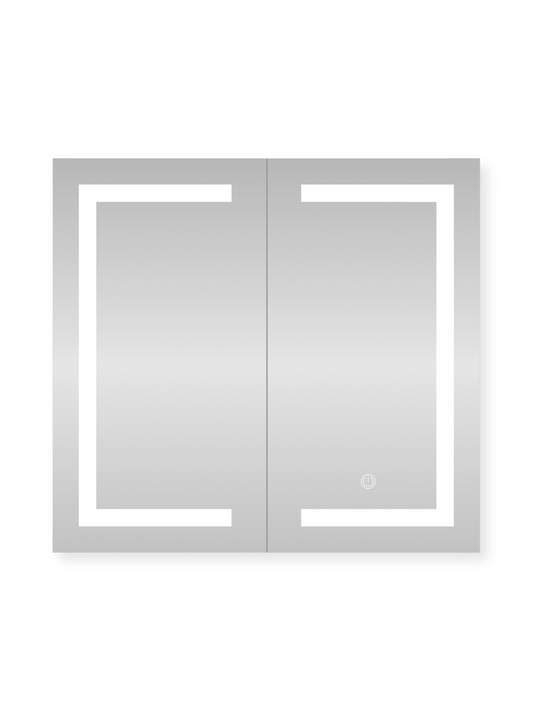 Spiegelkast Glissar met LED-verlichting