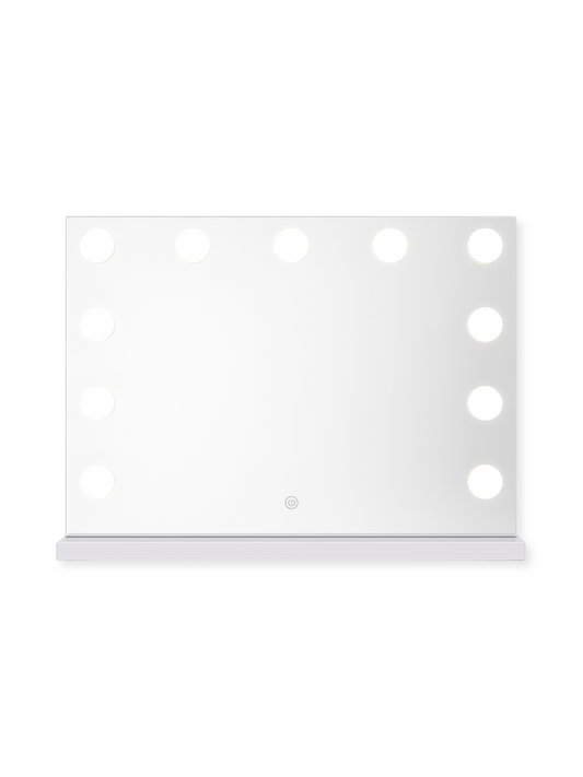 Hollywoodzkie lusterko do makijażu Lana z 12 lampami LED