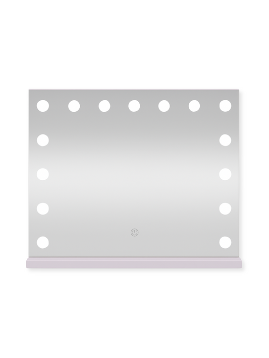 Hollywood-Schminkspiegel Lana mit 15 LED-Lampen