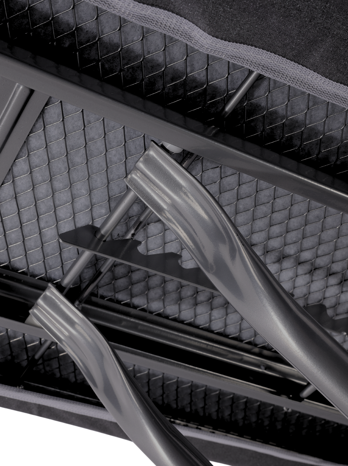 Ironing board with iron rest