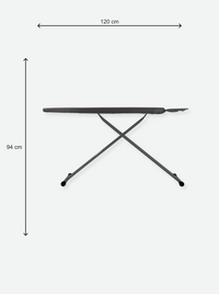 Ironing board with iron rest
