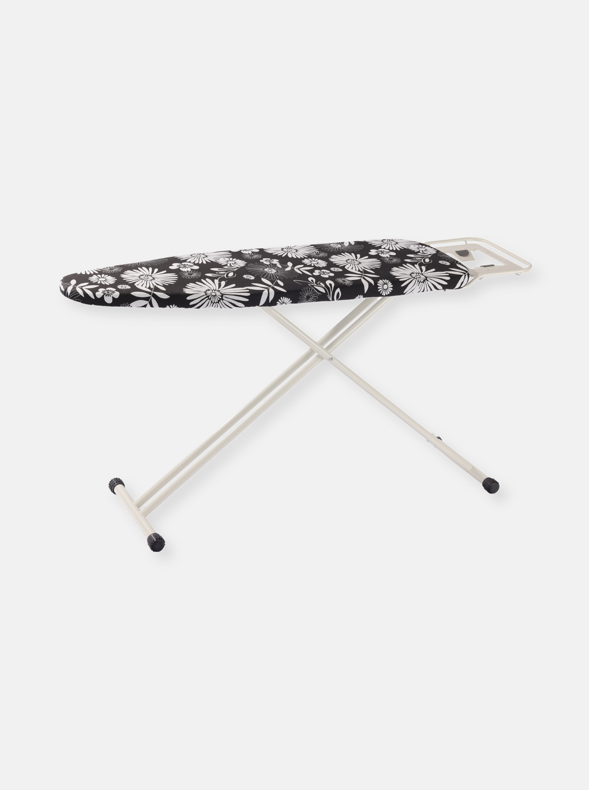 Ironing board with iron rest