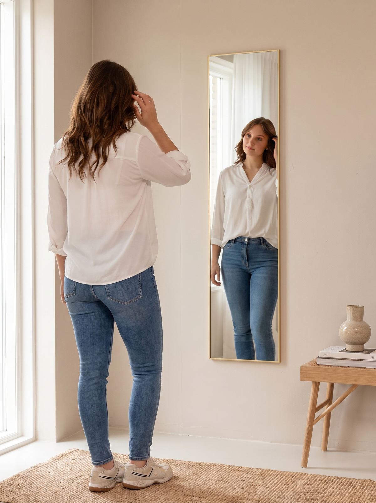 Standing mirror Angelo