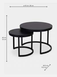 Rundes Satztisch-Set Galia