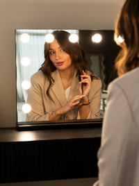 Hollywood make-up mirror Lana with 12 LED Lamps